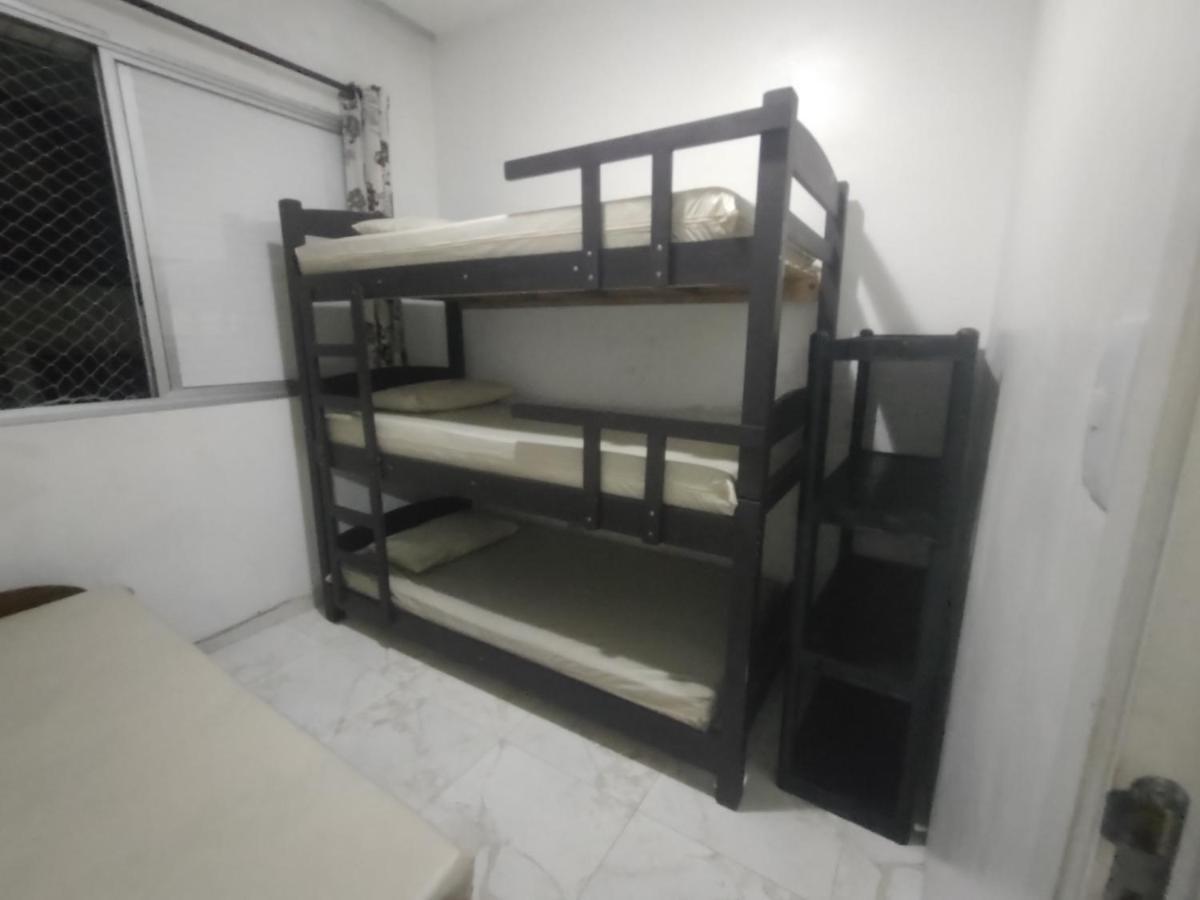 Apartamento Mobiliado Predio Frente Ao Mar São Vicente Εξωτερικό φωτογραφία